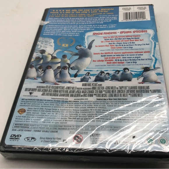 Happy Feet sealed DVD - Picture 2 of 2